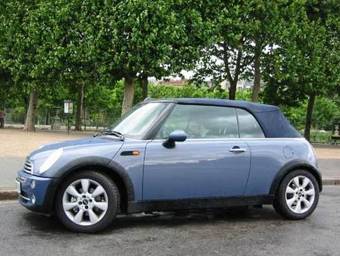 Mini Cooper cabrio : une Mini mimi
