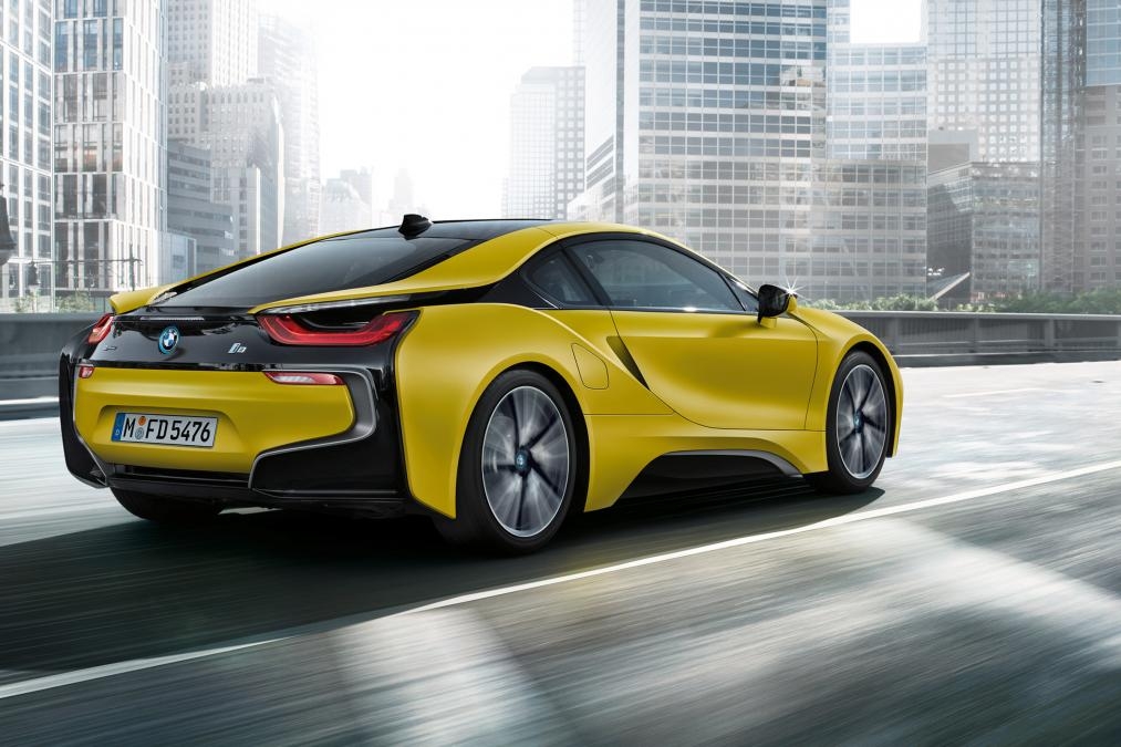 Salon De Gen 232 Ve 2017 La Bmw I8 En Jaune Et Noir