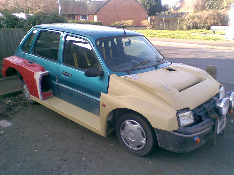 Rover Metro Modified. Rover Metro 6r4.