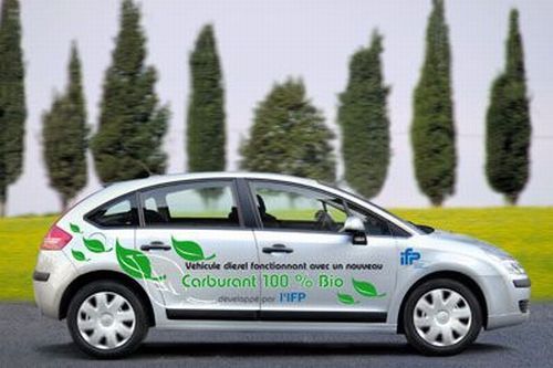 ethanol voiture. un v hicule d monstrateur biodiesel bio thanol bas