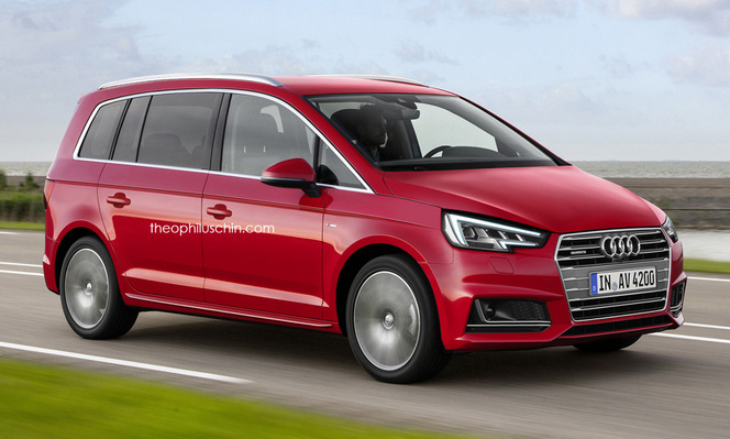 Design : un graphiste imagine un monospace Audi
