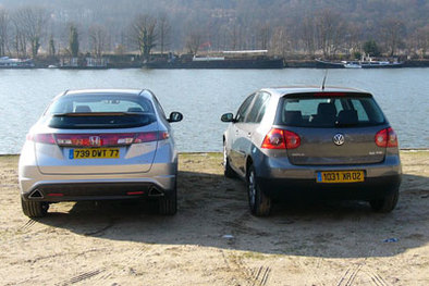 Honda Civic 2.2 CDTi/Volkswagen Golf 2.0 TDI: rencontre de deux légendes