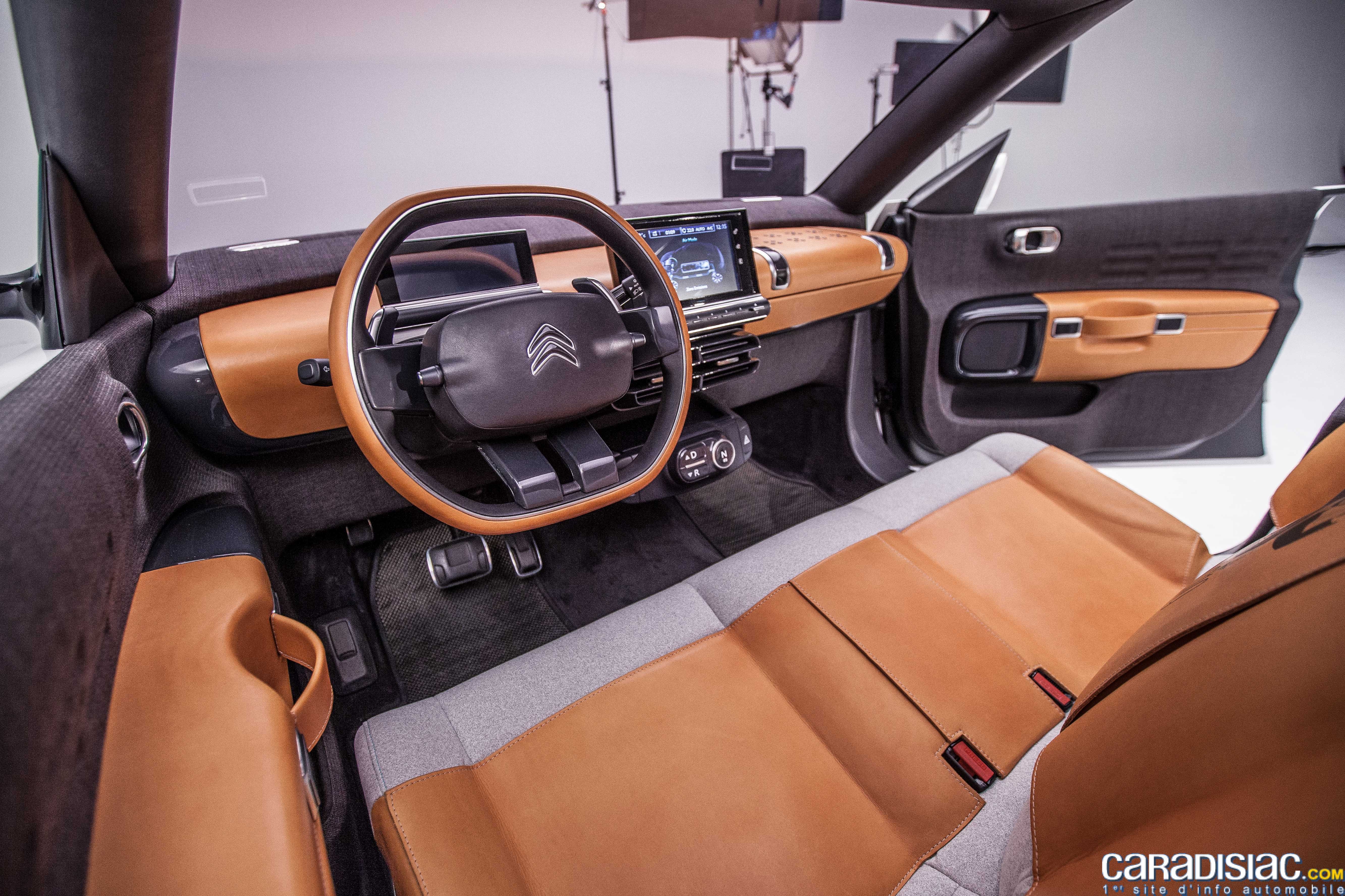 Cactus – les premières photos de la « 2 cv du futur » (1/3) Tissu idee banquette