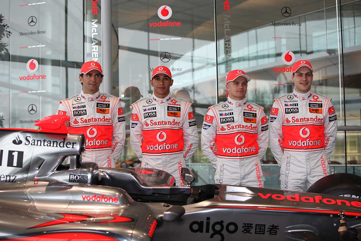 VODAFONE MCLAREN MERCEDES ALONSO vodafone mclaren mercedes alonso: