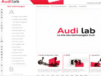 Gros plan sur Audi lab : le site Internet dédié aux technologies du constructeur allemand 
