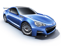 Los Angeles 2011 : Subaru BRZ STI Concept de près