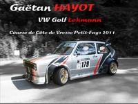 VW Golf Berg Cup : un moteur de WTCC dans une Mk1 !