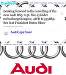 Francfort 2009 : l'Audi RS3 y sera bien