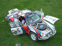 Une Porsche 911 sur l'Africa Race 2012
