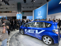 Salon de Los Angeles 2010 :  la Honda Fit électrique sortira en 2012