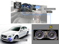 Sécurité : l'Infiniti M35h hybride aura droit à un dispositif d'avertisseur sonore