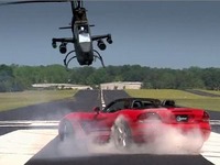 Top Gear USA : Dodge Viper SRT-10 vs hélicoptère de combat
