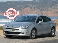 La Citroën C5 2 au rappel : le frein à main peut jouer des tours