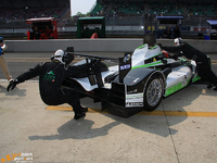 L'Oreca 01 hybride du Hope Racing progresse