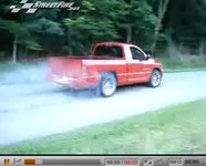 [vidéo] : burn out ... off road