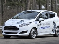 La Ford Fiesta eWheelDrive entend "révolutionner l'automobile urbaine"