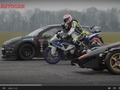Vidéo - Ariel Atom V8 vs Citroën DS3 rallycross vs BMW HP4 : qui l'emporte sur un 400 m DA ?