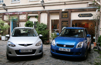 Comparatif Mazda 2 1.4 MZ-CD / Suzuki Swift 1.3 DDIS: fashion victim