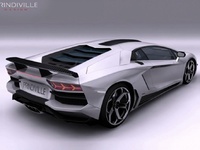 Lamborghini Aventador par Prindiville : à voir  