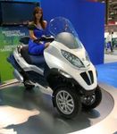 Salon de Milan 2008 : Piaggio Mp3 Hybrid et Malaguti HEM