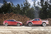 [Vidéo] BMW X6M VS Ford F-150 Raptor, deux extrêmes pas si opposés que ça