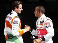 F1 : après son procès, Sutil traite Hamilton de "lâche"