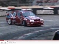 Réveil rétro :  l'Alfa Romeo 155 GTA en travers
