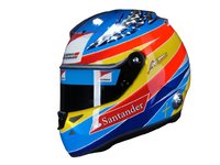F1 : les casques des pilotes Ferrari