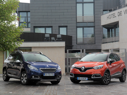 Comparatif vidéo : Renault Captur - Peugeot 2008 : coup de griffe sur le Captur