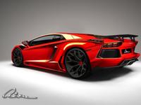 La Lamborghini Aventador vue par ASMA Design