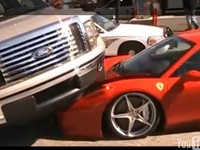 [Vidéo] Ford F-150 + 458 Italia = F1 Ferrari 2011 ?