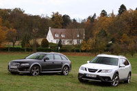 Comparatif : Audi A4 Allroad vs Saab 9-3x : anges et démons