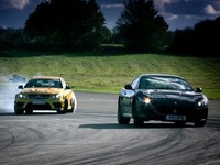 Top Gear : Mercedes C63 AMG Coupé Black Series vs Maserati GranTurismo MC Stradale, joggings de luxe