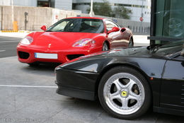 Photos du jour : Ferrari Testarossa & 360 Modena