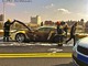 Une première Ferrari FF part en flammes 