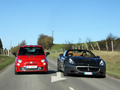 Abarth 695 Tributo Ferrari - Ferrari California : 2 visions différentes du charme italien
