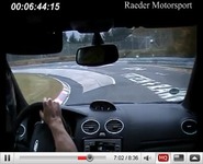 Réveil Auto - La Ford Focus RS Raeder Motorsport monte sur le Ring