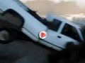 [Vidéo] Un joli crash pour un saut raté en Chevrolet Silverado