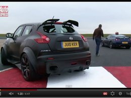 [vidéo] Nissan Juke R vs Nissan GT-R : la donneuse se mesure à la bête