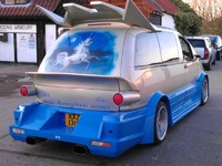 Saucisse du vendredi : Toyota Previa bosozoku 