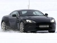 Surprise : la future Aston Martin DB9 à la neige