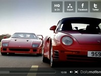Top Gear : Ferrari F40 vs Porsche 959, le choc des légendes