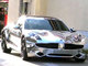 Justin Bieber et sa Fisker Karma chromée