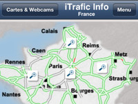 Application iTrafic : le traffic en temps réel sur votre iPhone