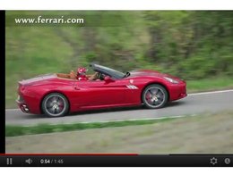 La nouvelle Ferrari California se fait entendre en vidéo