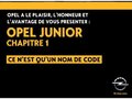 Opel: la junior se prénommera Adam!