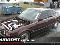 BMW Série 5 dragster : un cœur américain pour l'Allemande 