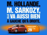 Sixt s'amuse de la campagne présidentielle