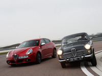 Vidéo - Alfa Romeo Giulietta 1300 Ti (1963) vs Alfa Romeo Giulietta 1750 TBI QV (2010) : Milan les sépare