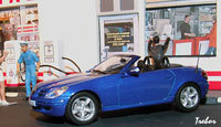 Miniature : 1/43ème - MERCEDES SLK350 roadster